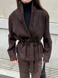 ROM WILD LEATHER COAT